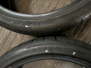 315 30 ZR 22 107Y Pirelli P Zero Corsa NO 5mm+ R215 DOT22